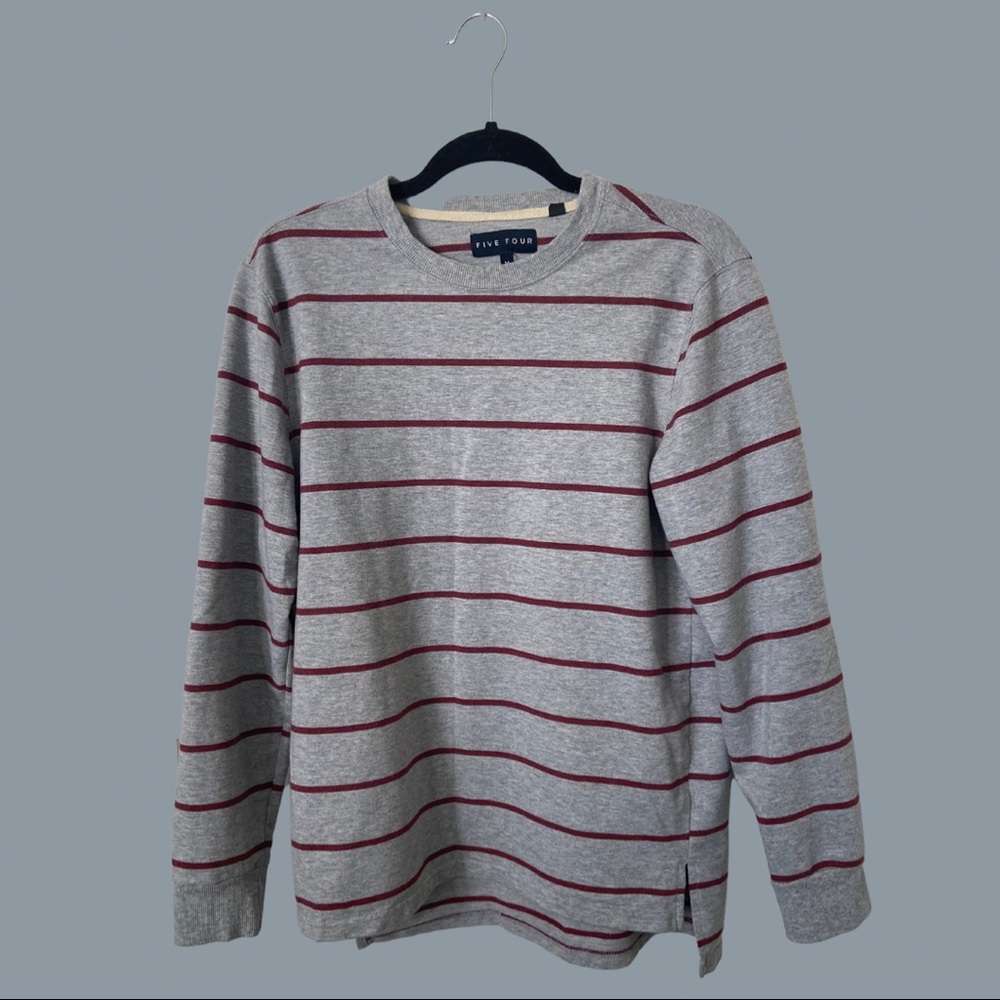 Men’s Long Sleeve Stripped Shirt
